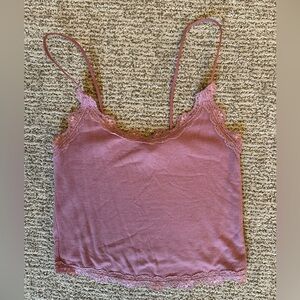 AMERICAN EAGLE Lace Crop Top